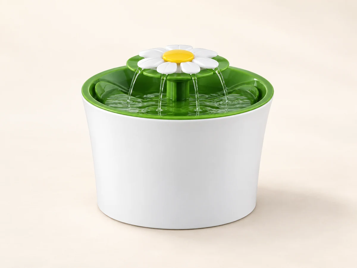 Catit Flower Fountain 2L — демонстрационное изображение